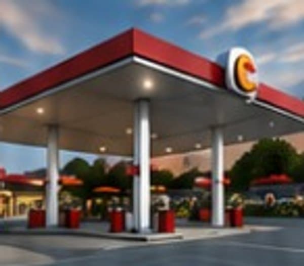 Gas Station with Property